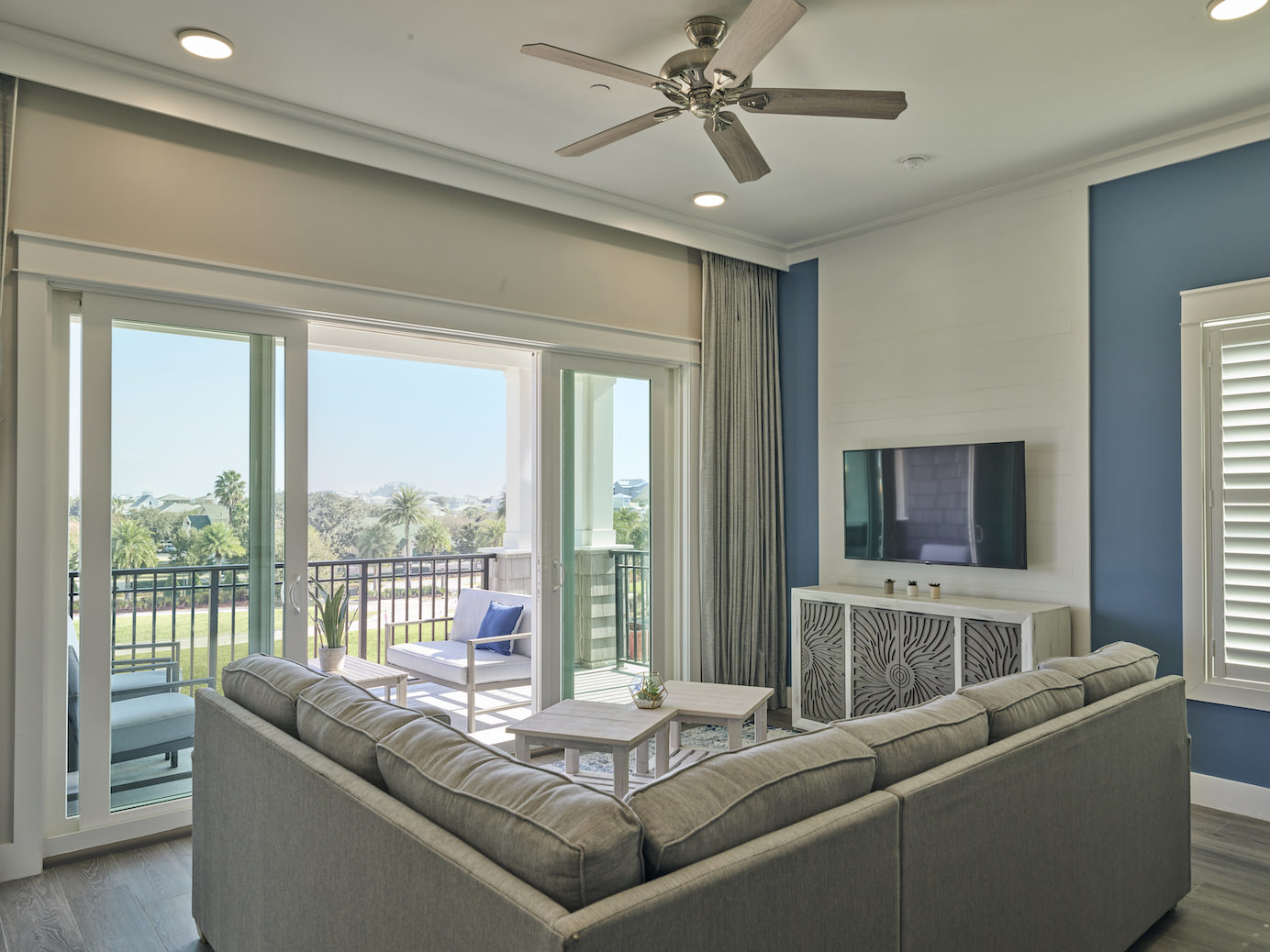 The One Bedroom Parkside Pool View condominium at Henderson Beach Resort & Spa
