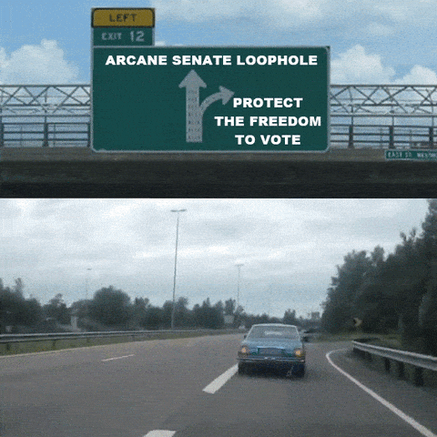 car, congress, senate, voting rights, highway, sinema, freedom to vote, protect voting rights, filibuster, voting rights act, freedom to vote act, manchin, protect the freedom to vote, protect the r