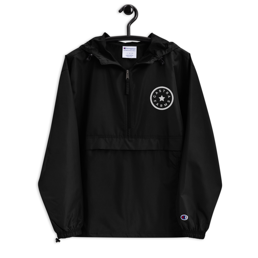 Embroidered Champion Packable Jacket Castra Merchandise