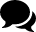 Conversation bubbles icon