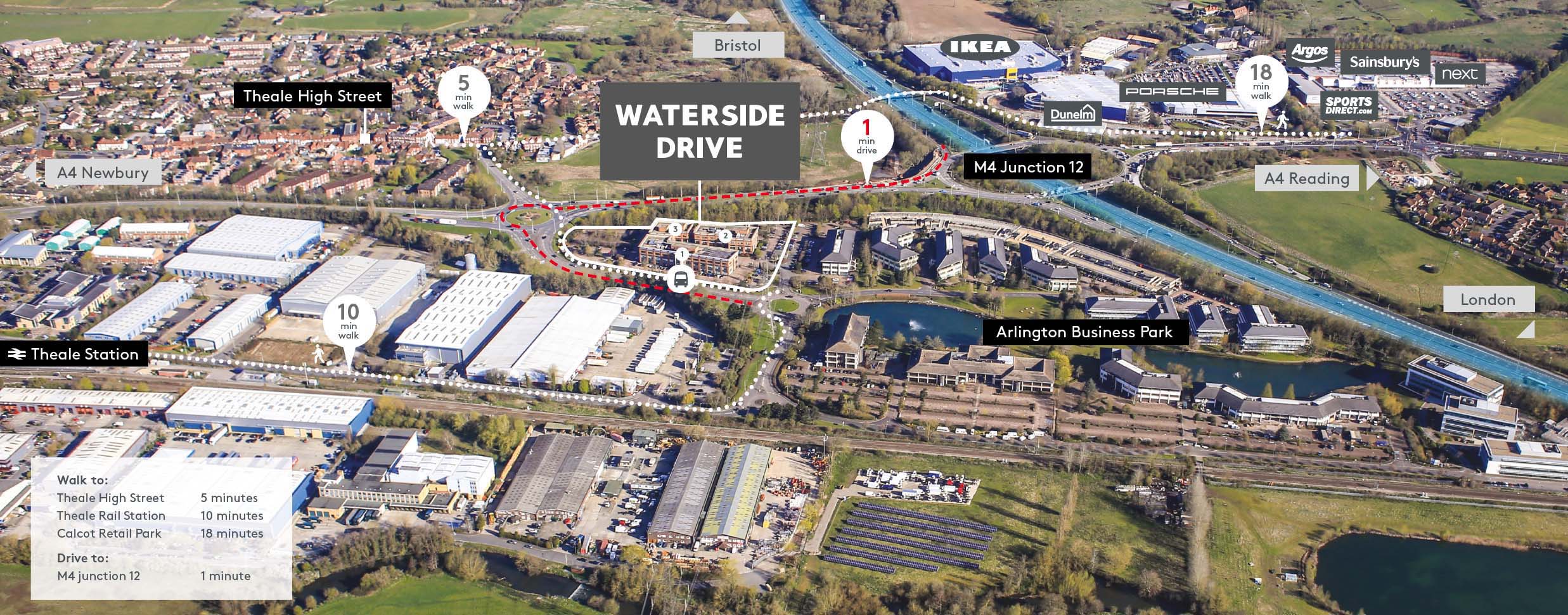 Waterside Drive, Grade A Offices, Theale, Reading, M4 Junction 12