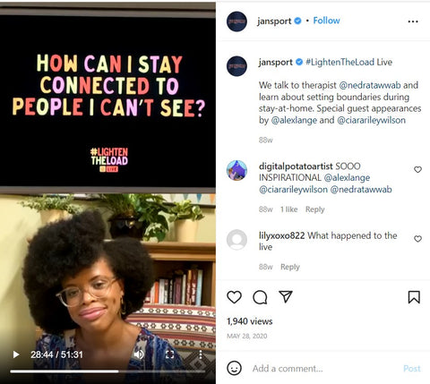 Influencer-Management-Example-Jansport-and-NedraTawwab