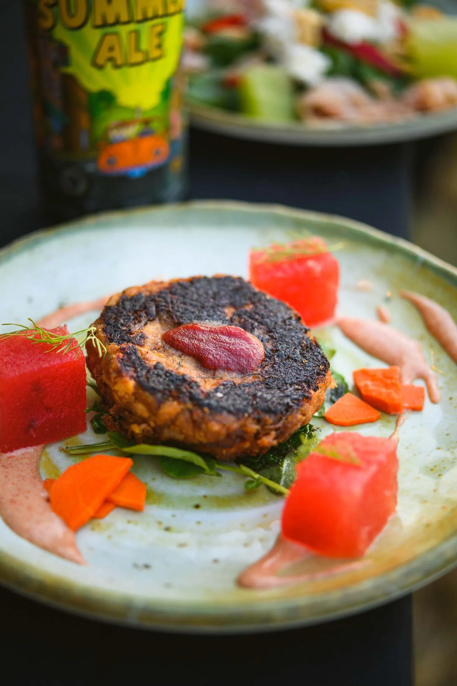 Close up of dish available through Max Catering