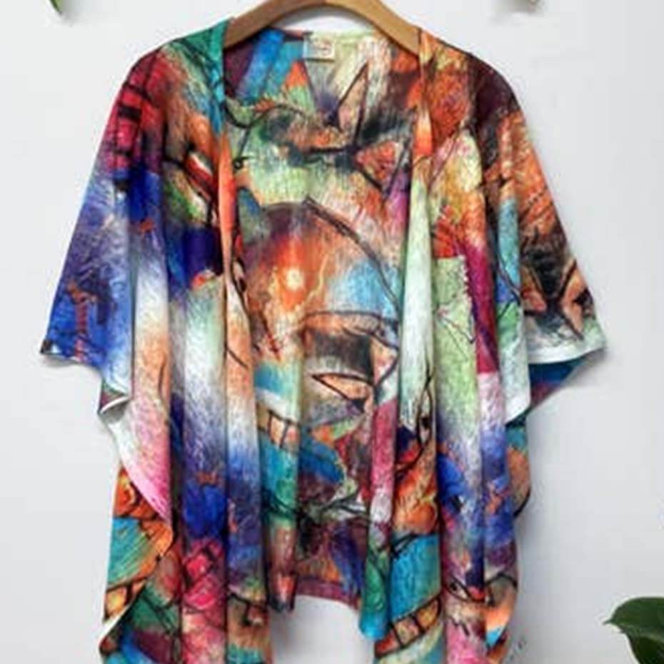 Et' Lois colorful shawl