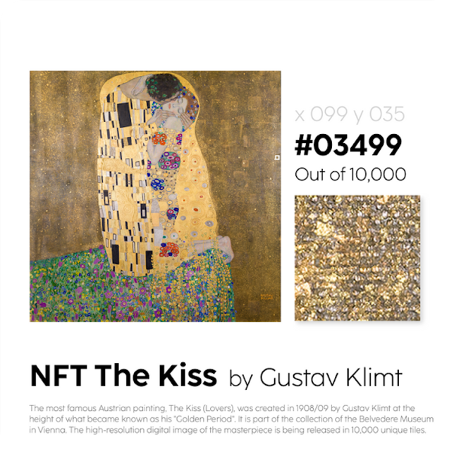 digital art nft portfolio kiss