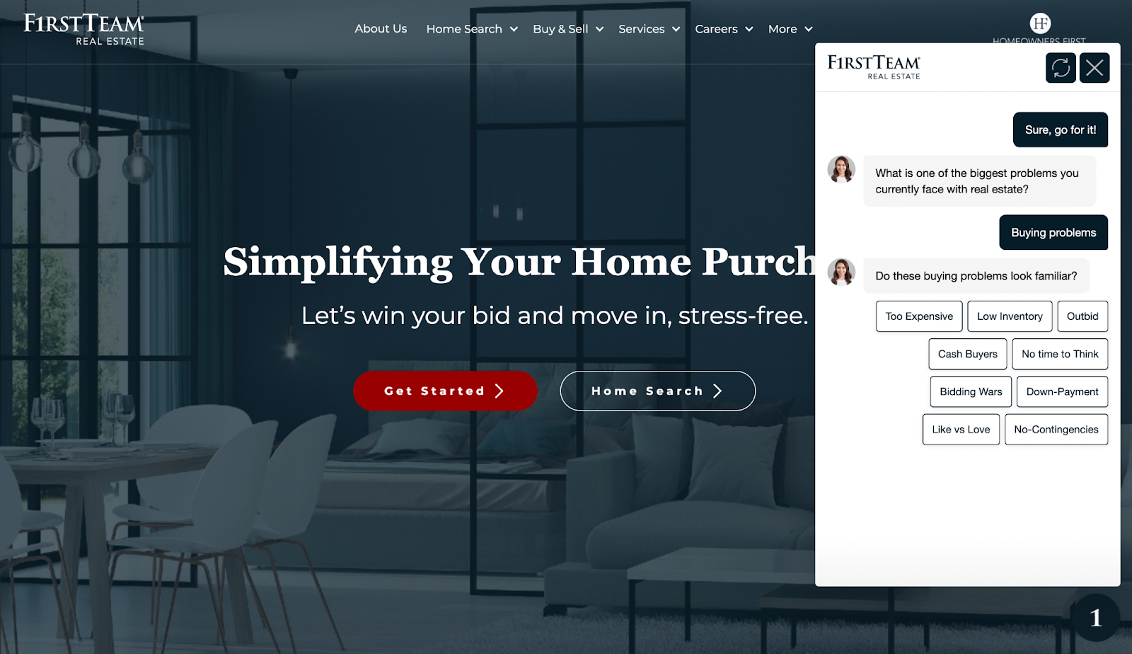 10 real estate conversion ideas to strongly close your 2022- Pre-qualify your buyer and seller leads with a chatbot