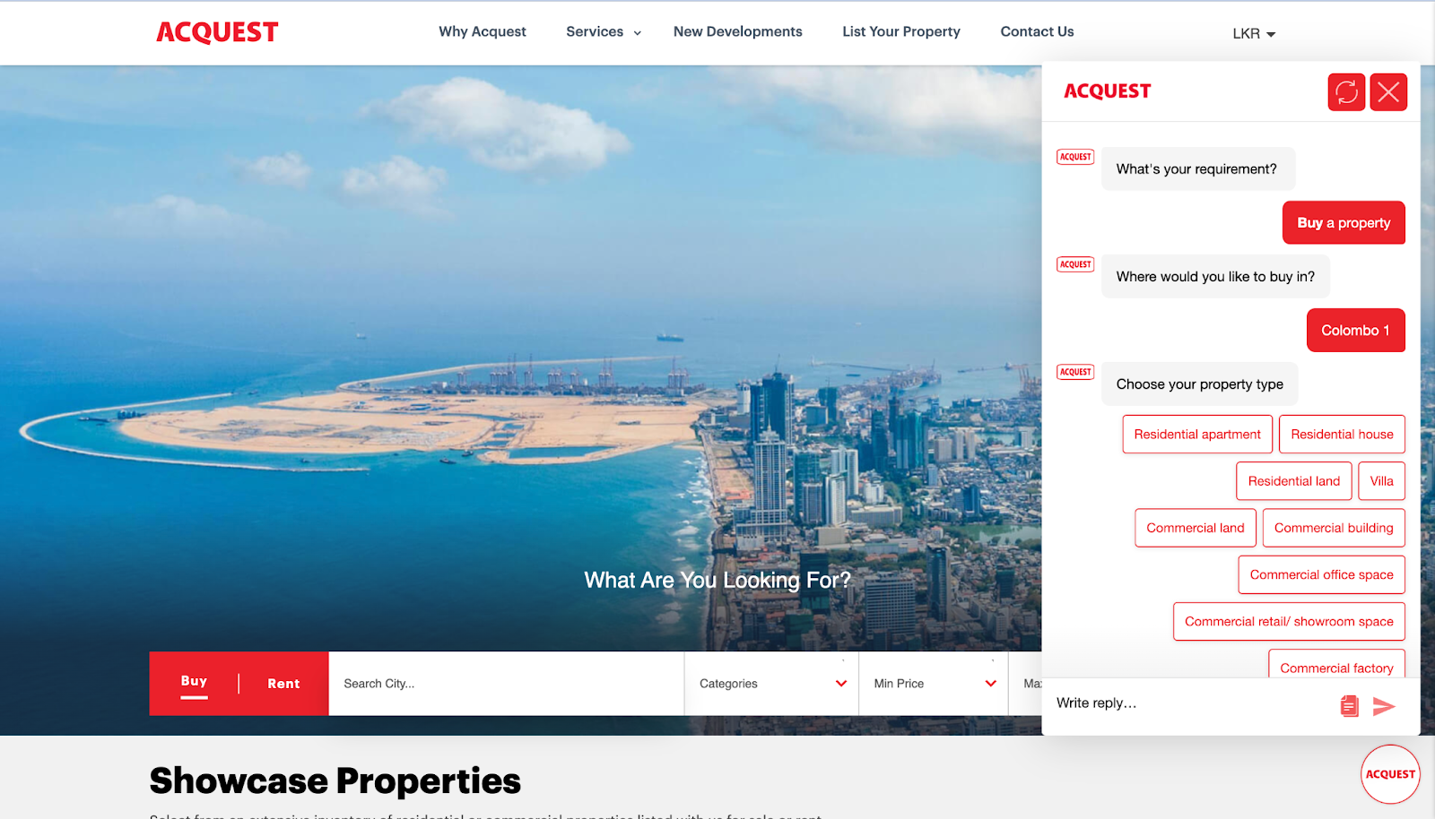 Lead routing and the 5 benefits automation brings to your real estate business: Acquest using Serviceform Chatbot as a real estate marketing tool