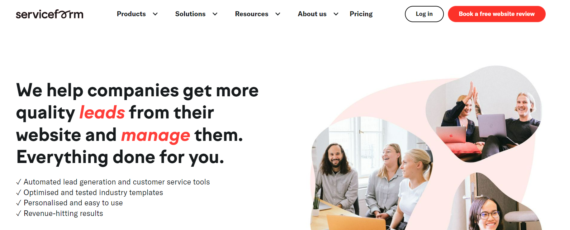 Top 10 SaaS companies you should consider for strategic partnership: Serviceform