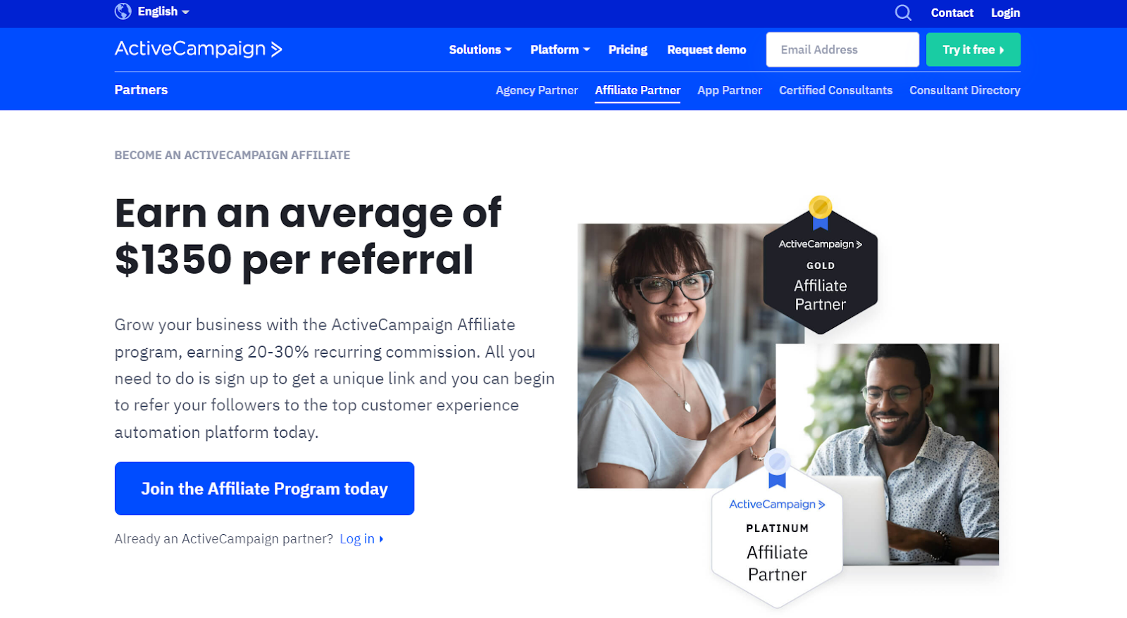 Top 10 SaaS companies you should consider for strategic partnership: ActiveCampaign