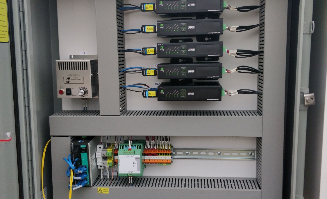 A piece of electrical equipment