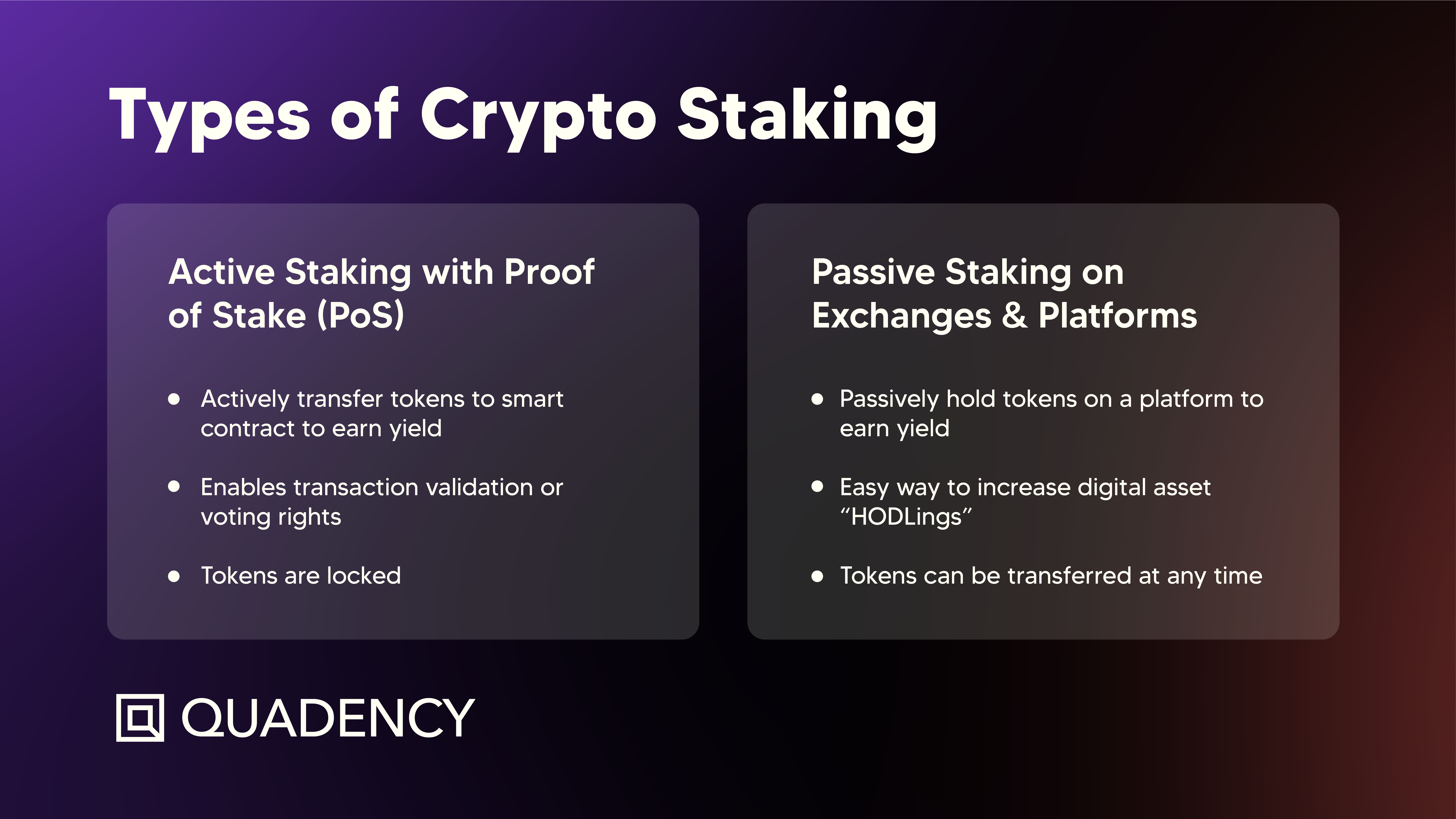 Learn everything you need to know about crypto staking