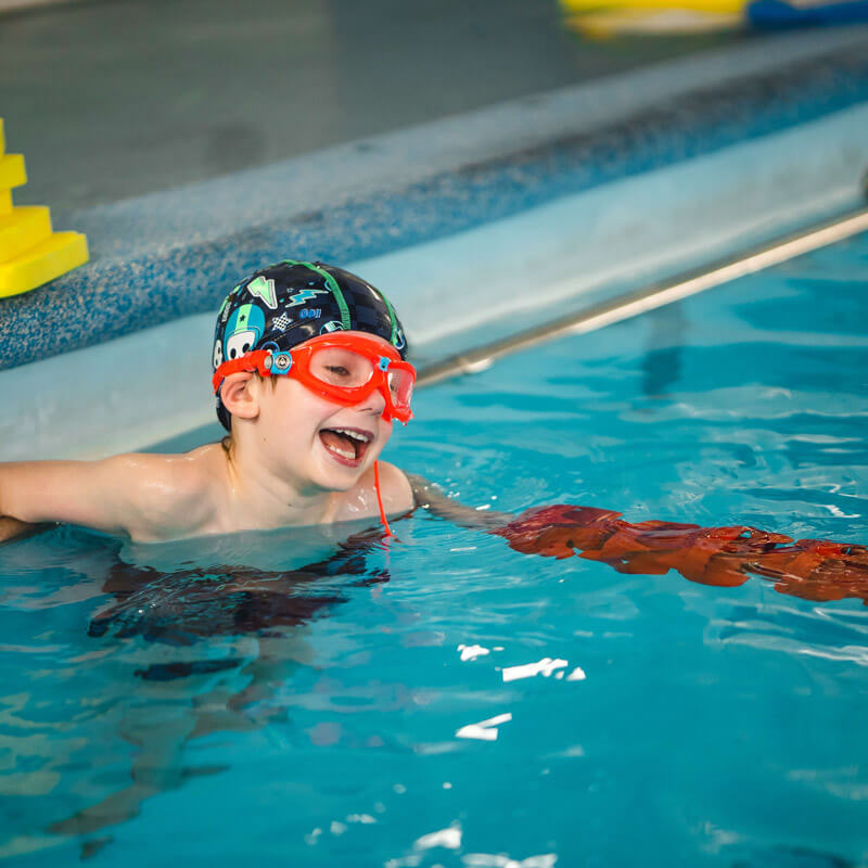 Swimming Student
