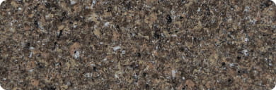 close up of refinishing option "avalanche". It is a speckled mix of beige, warm beige-orange, brown, black, and white.