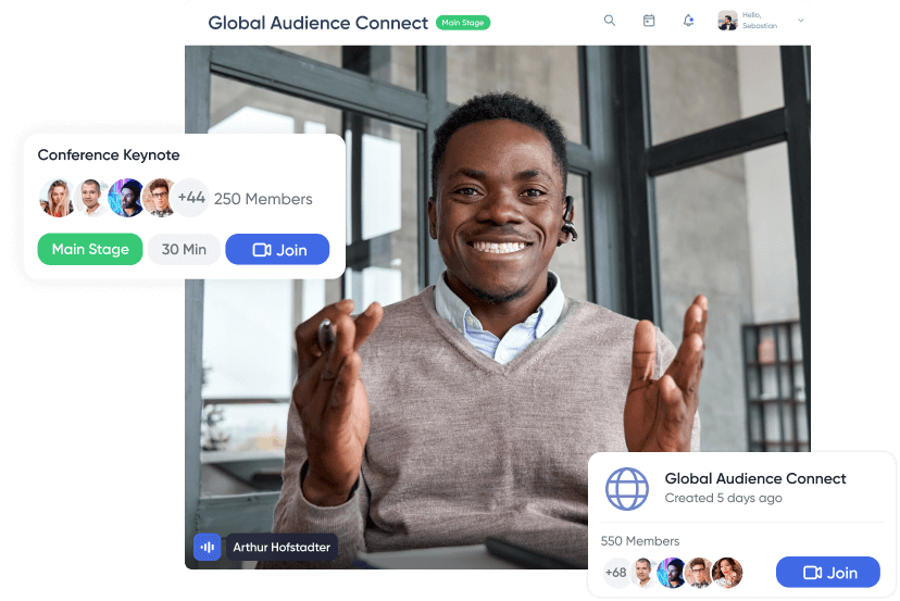 Integrated Live Streaming