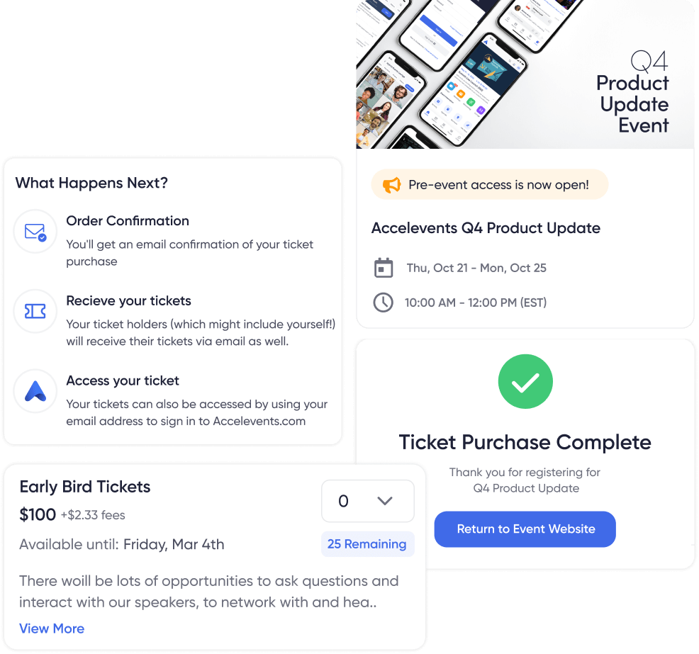 Event Ticketing Registration Header