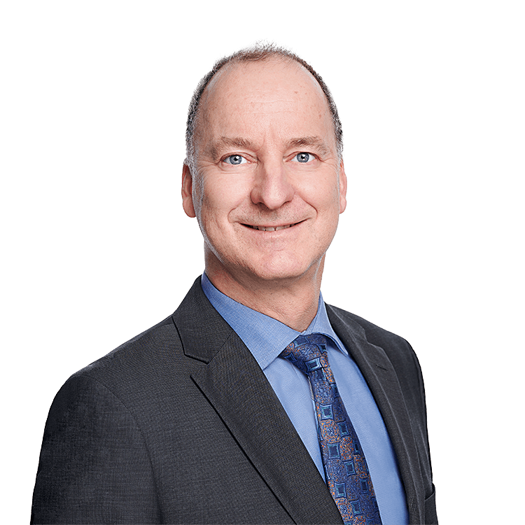 Portrait du Dr Patrice Perron, membre du conseil d'administration de la Fondation du CHUS