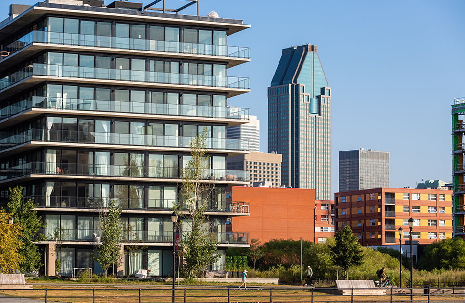Montréal - immeuble à condos