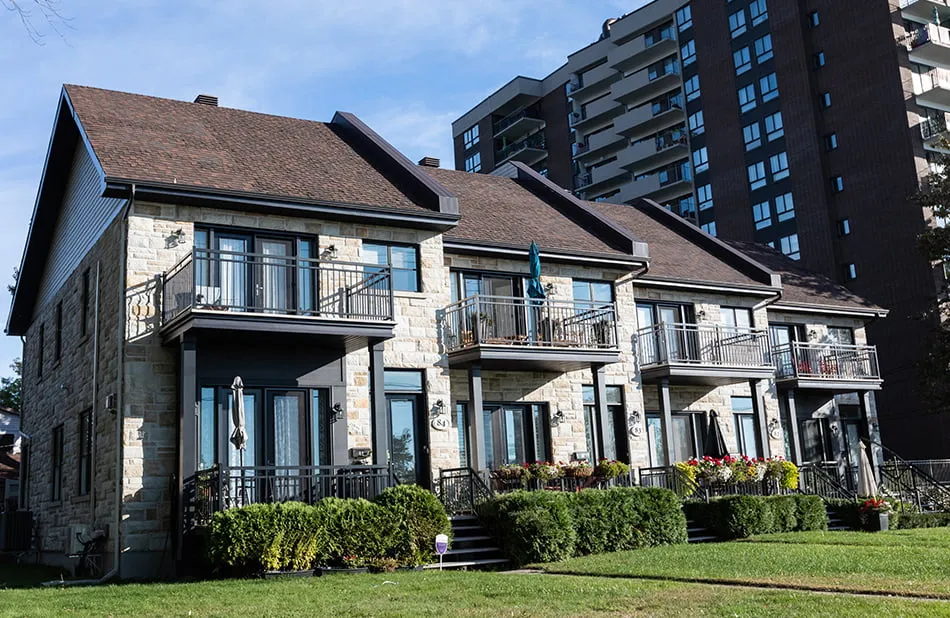 Montréal - maisons de ville en rangée