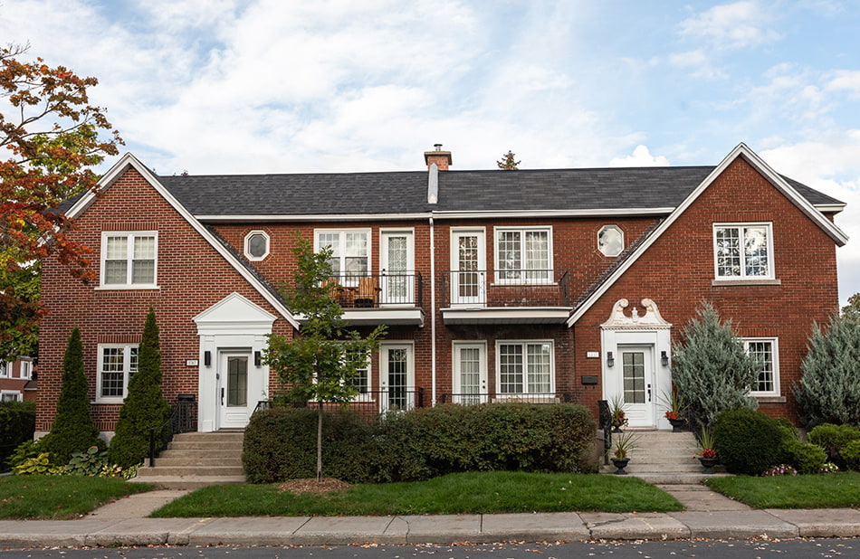 Montréal - maisons jumelées