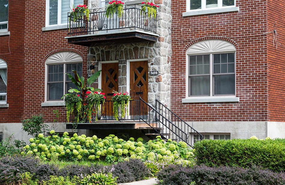 Montréal - duplex - immeuble