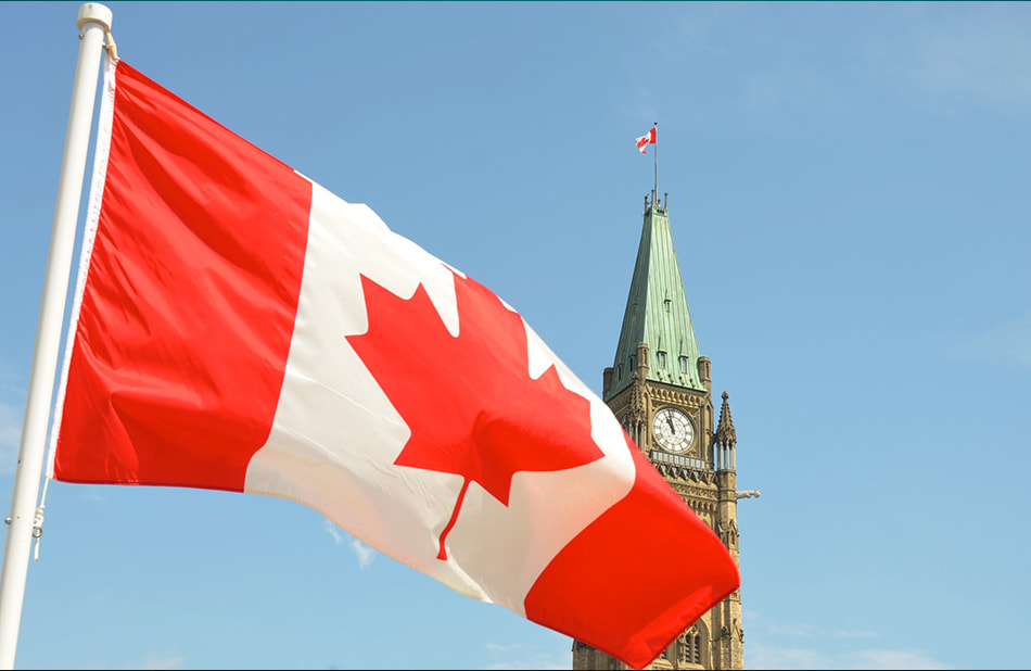 Ottawa - fiscalité - drapeau canadien