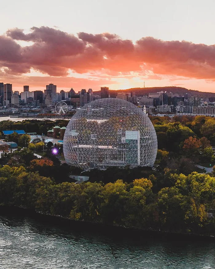 Montréal - Canada - Biosphère - fleuve St-Laurent