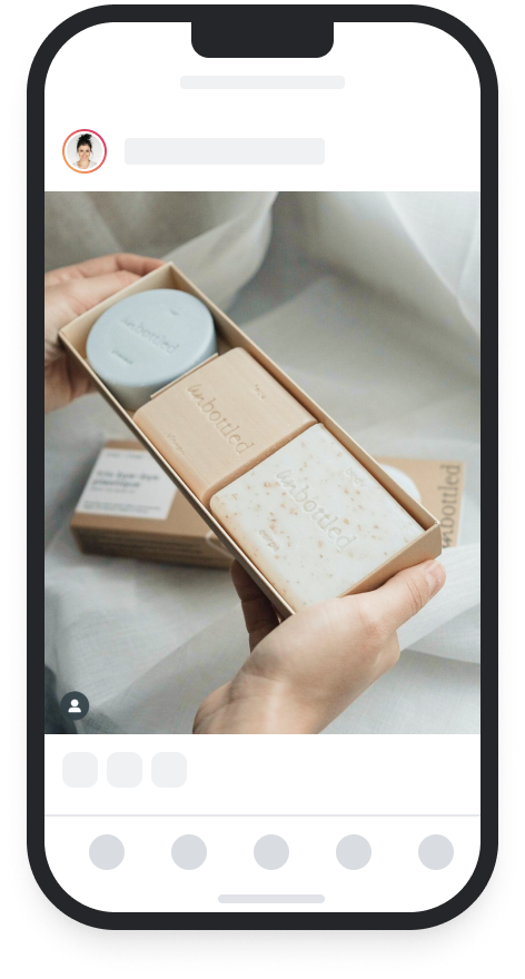 user generated content showing unboxings of beauty and fashion products on tiktok and instagram