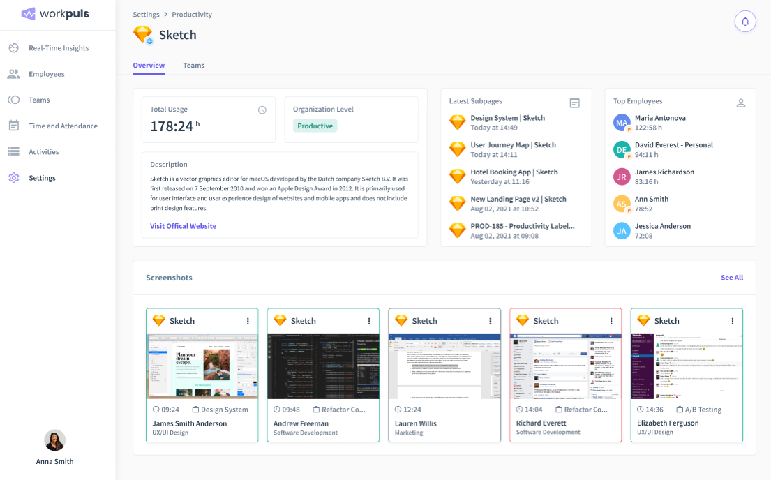 workpuls screenshot