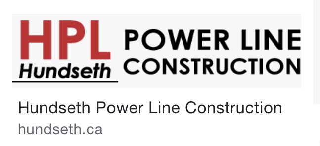 Hundseth Power Line Construction