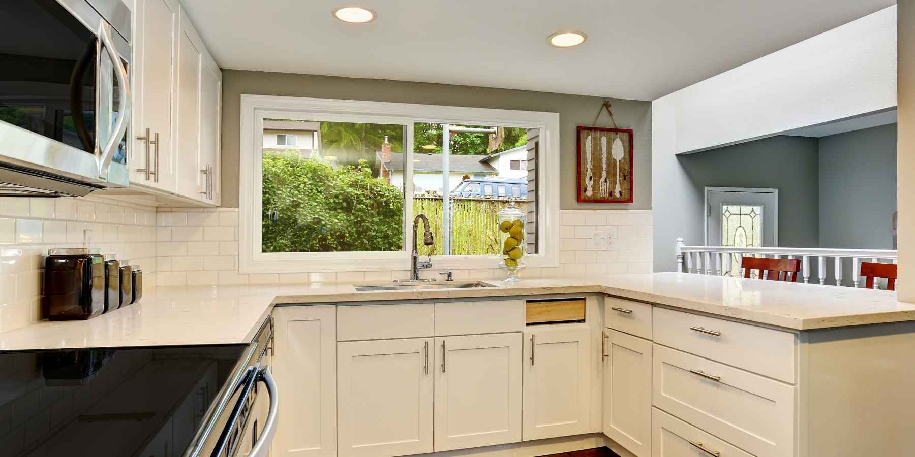 residential kitchen remodel under construction