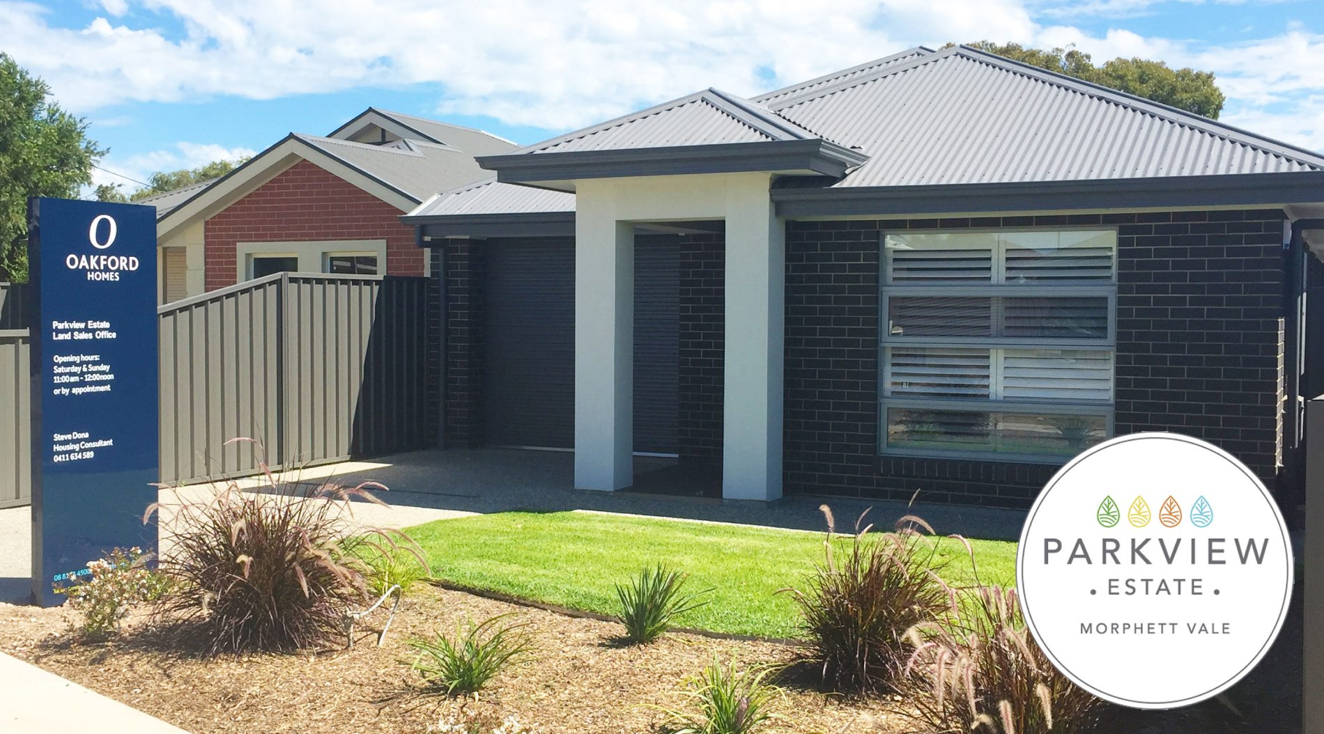 Parkview Estate Land Sales Office NOW OPEN Oakford Homes