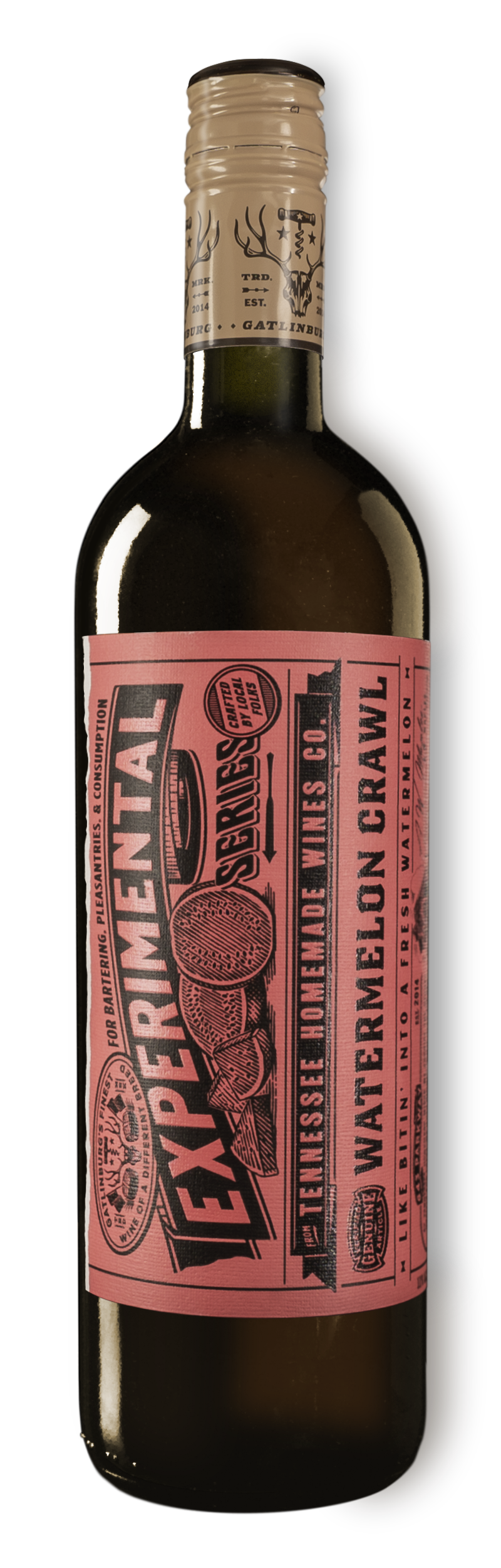 Watermelon Crawl Wine - part of the Experimental Series by Tennessee Homemade Wines