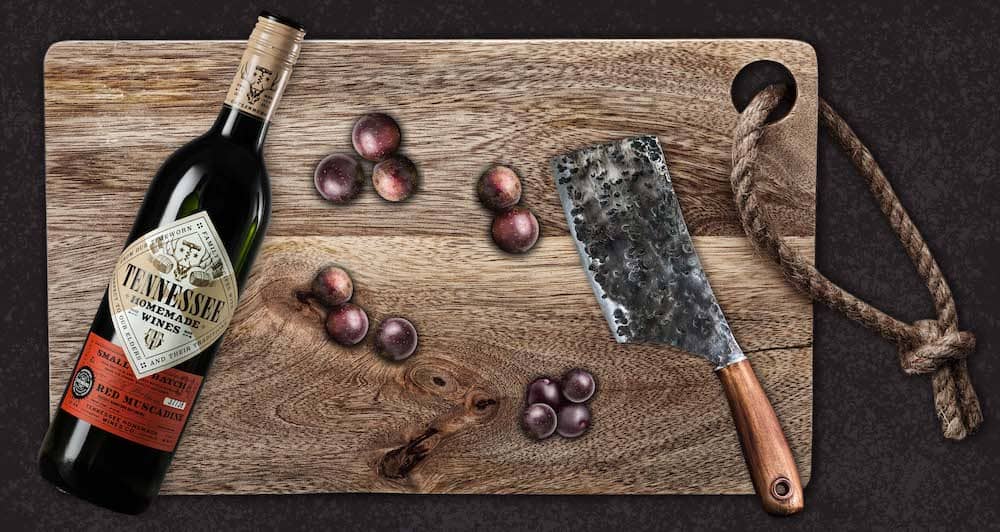 Red Muscadine Wine Tennessee Homemade Wines