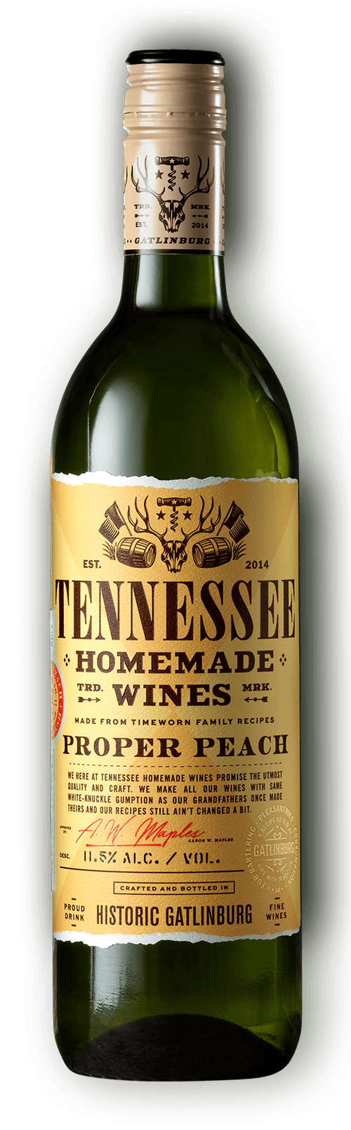 Proper Peach Wine | Tennessee Homemade Wines