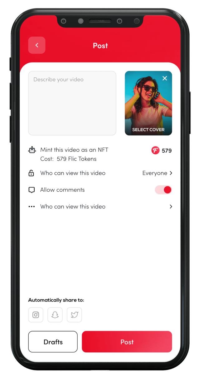 watchflic upload page