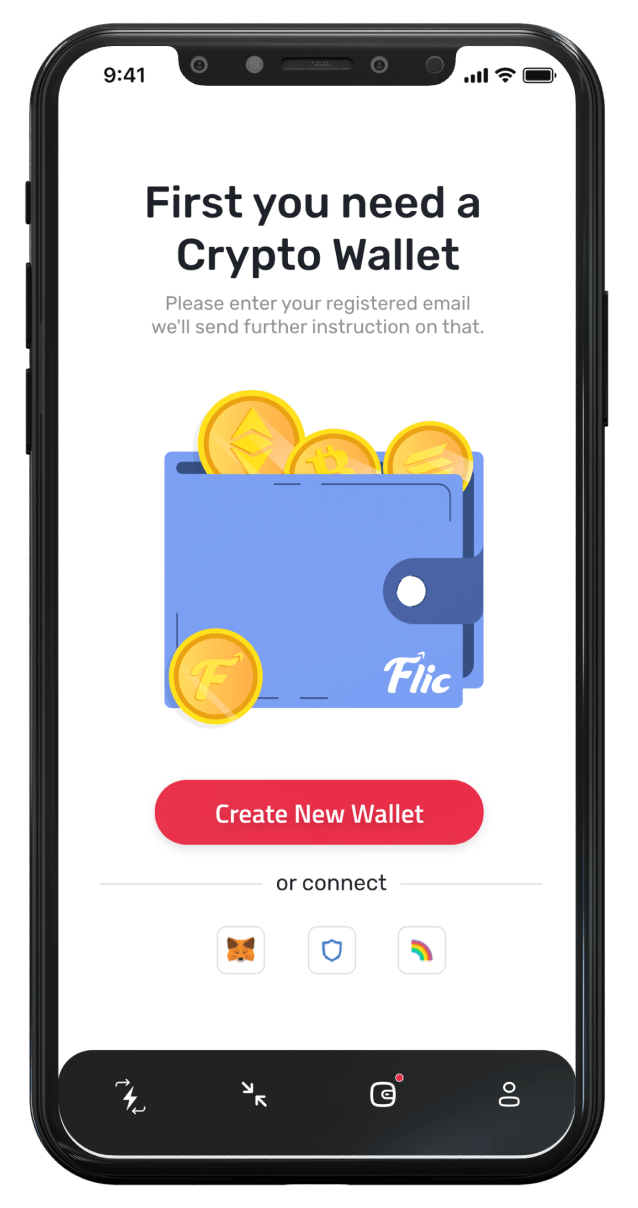 watchflic wallet page