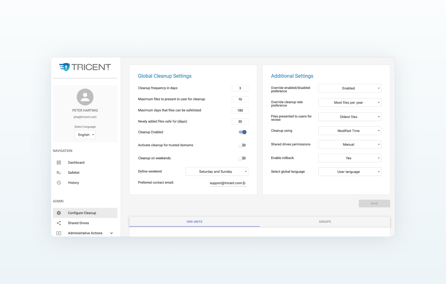 Automated file sharing compliance