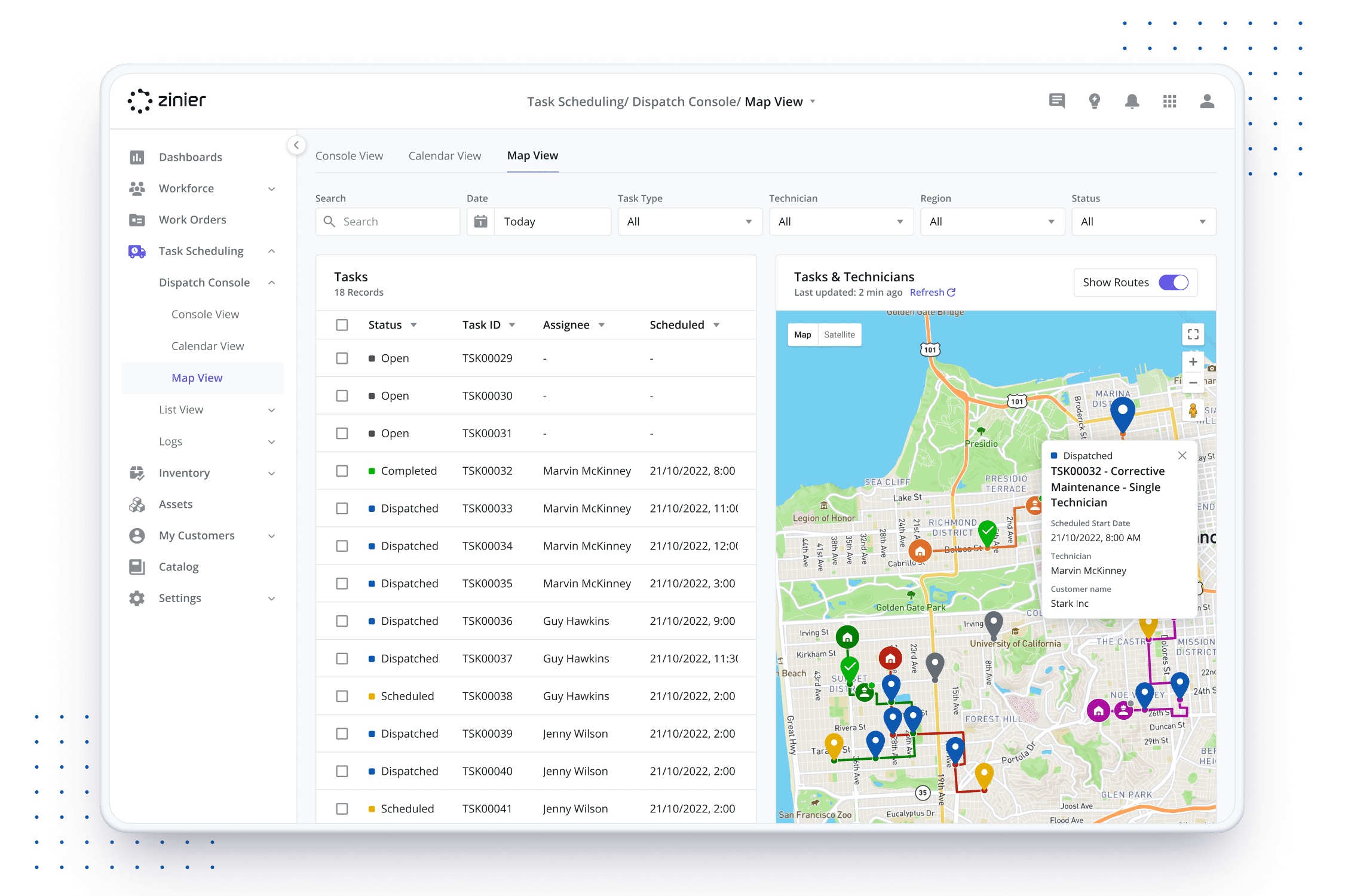 Product Overview: Map View Enhancements