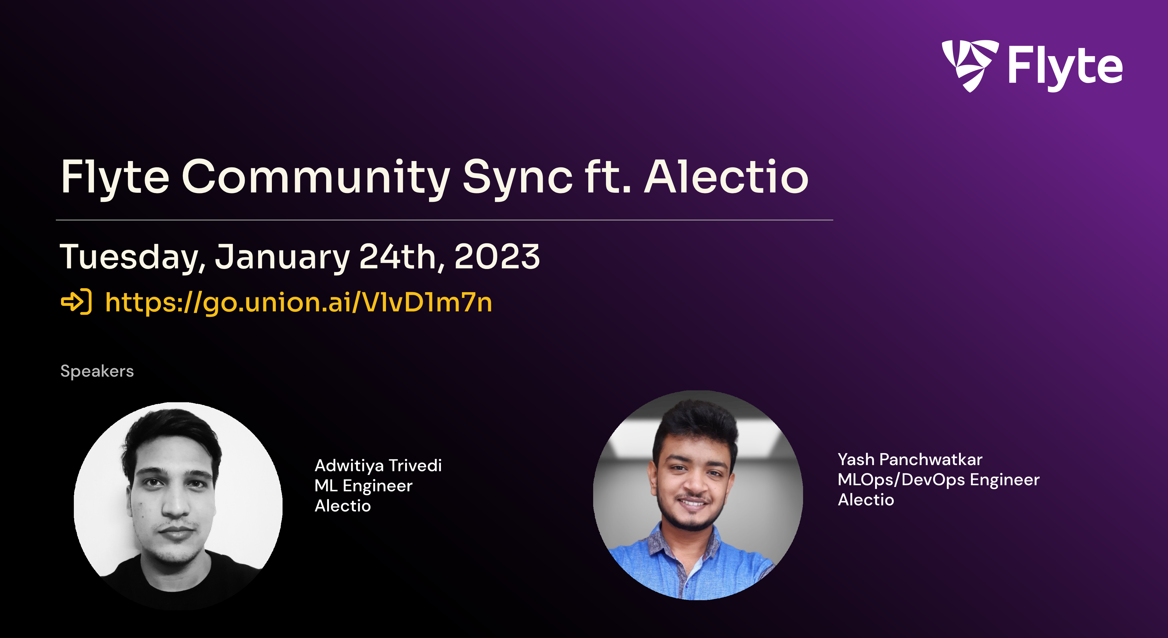 Flyte Community Sync ft. Alectio