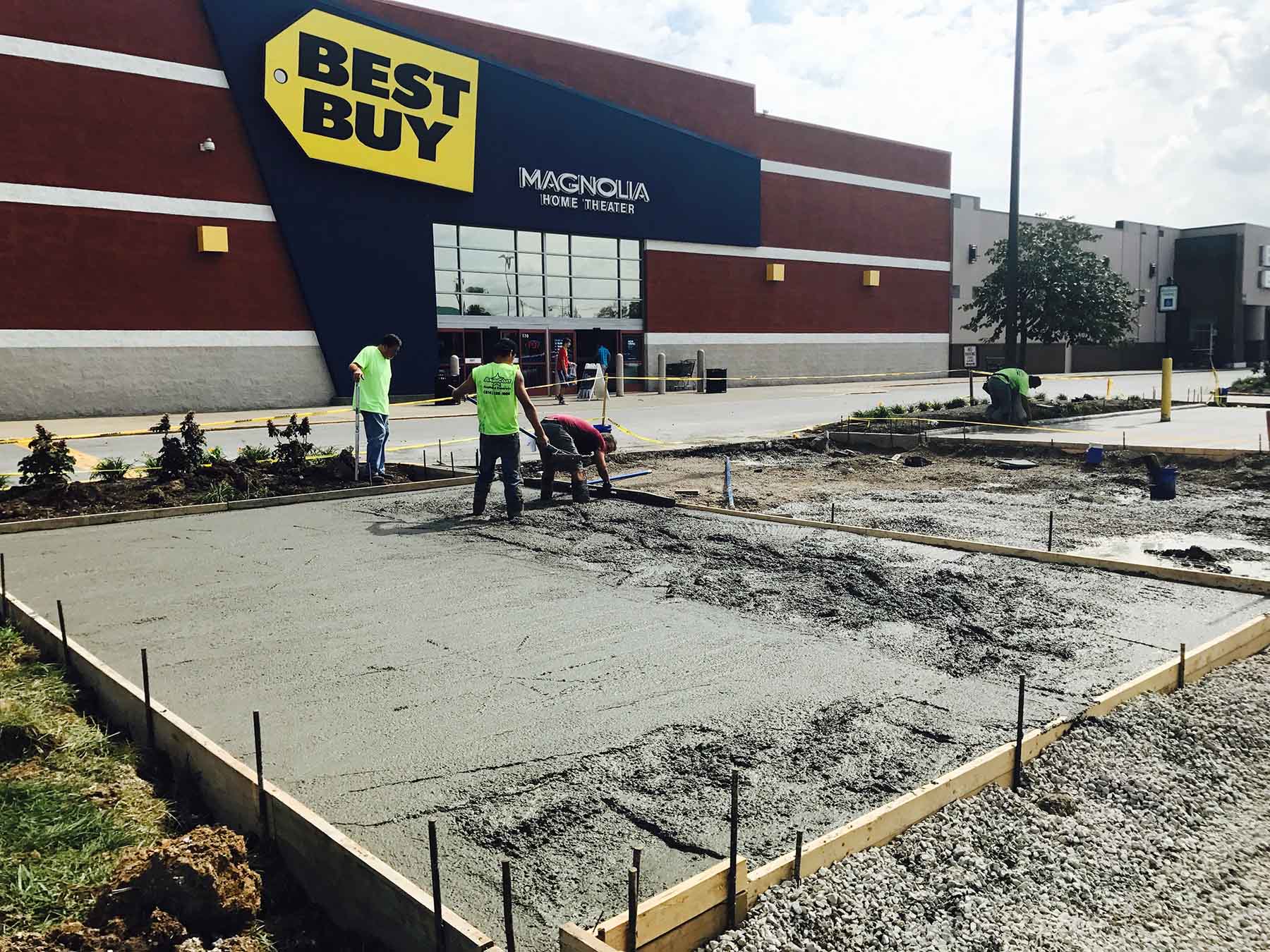 Commercial Concrete Paving AmeriCoat Asphalt & Concrete