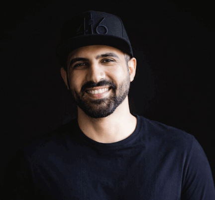 Photo of the author smiling to to the camera
