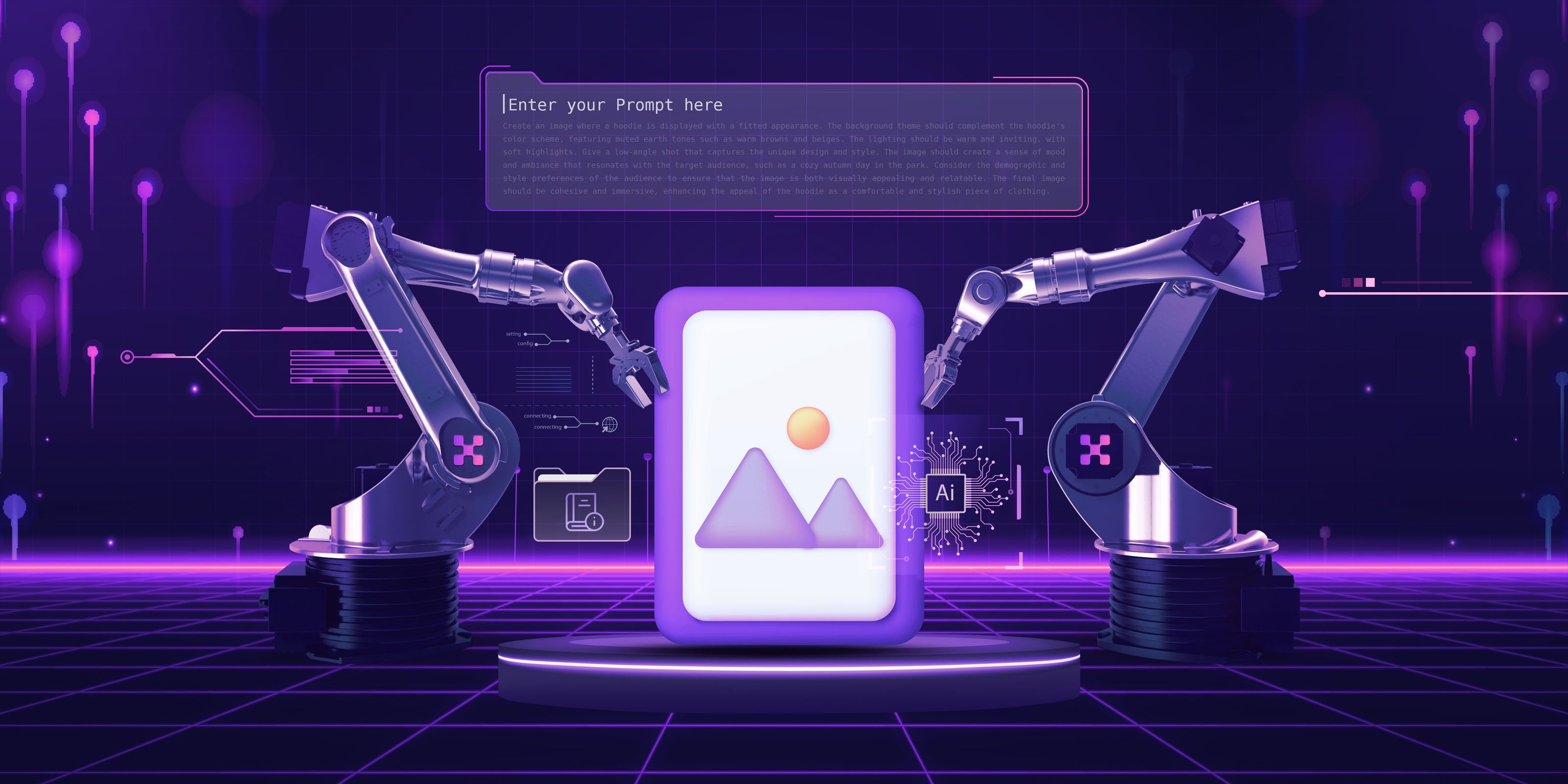 100promptsforaibackgroundgenerator