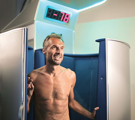 cryotherapy eases pain