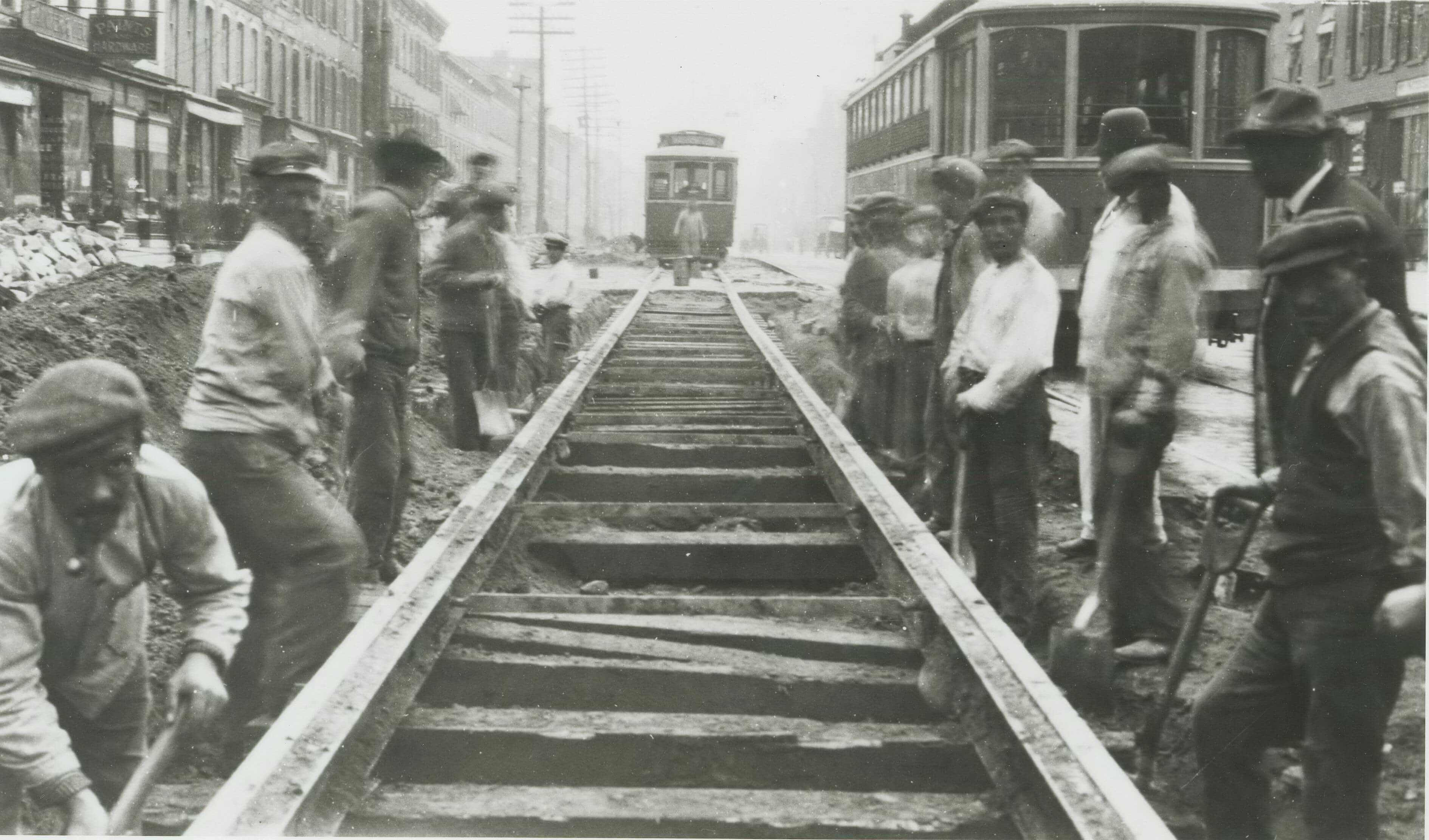 Street Car Rails Changing Transportation and Technology | Hoboken