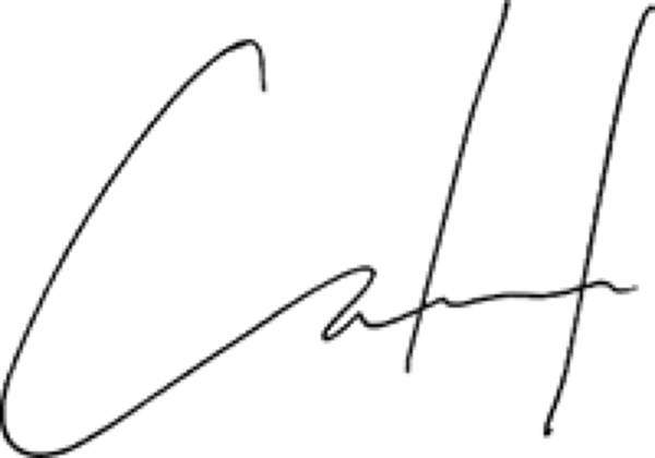 Charles Haggas - Signature