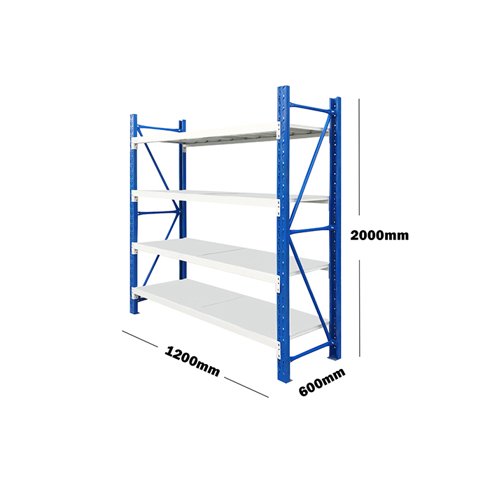 1.2M Shelves Shelving Racking Metal Steel 1220BG