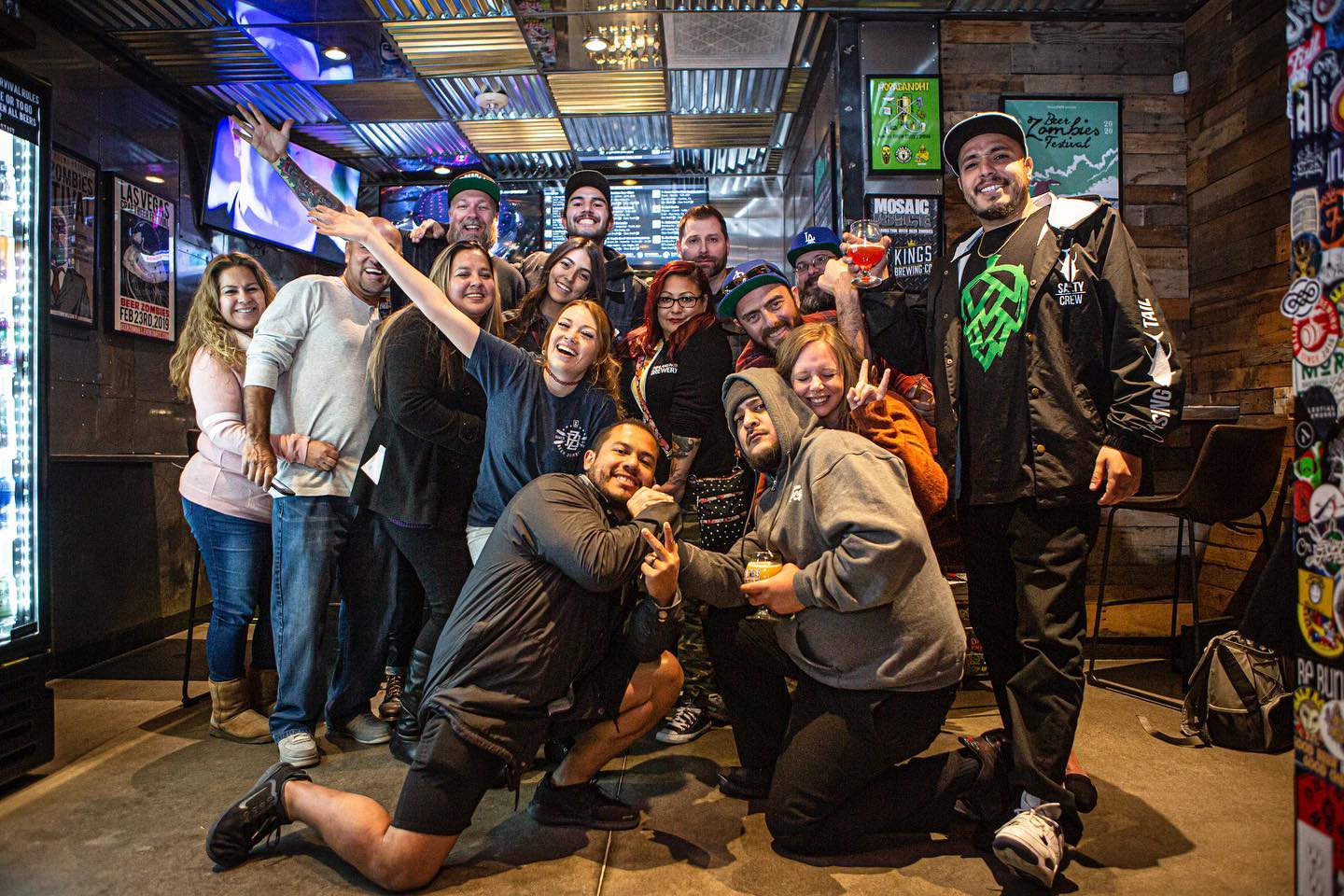 Beer Zombies community at the original Draft Room & Bottle Shop in Las Vegas.