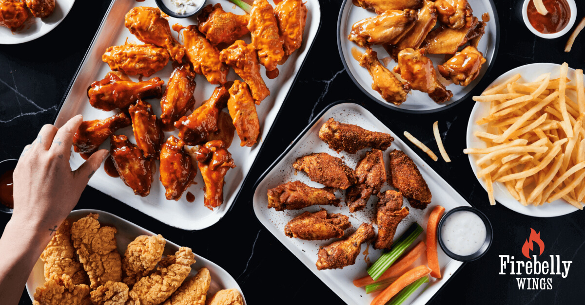 Firebelly Wings Wings That Bite Back Order for Delivery