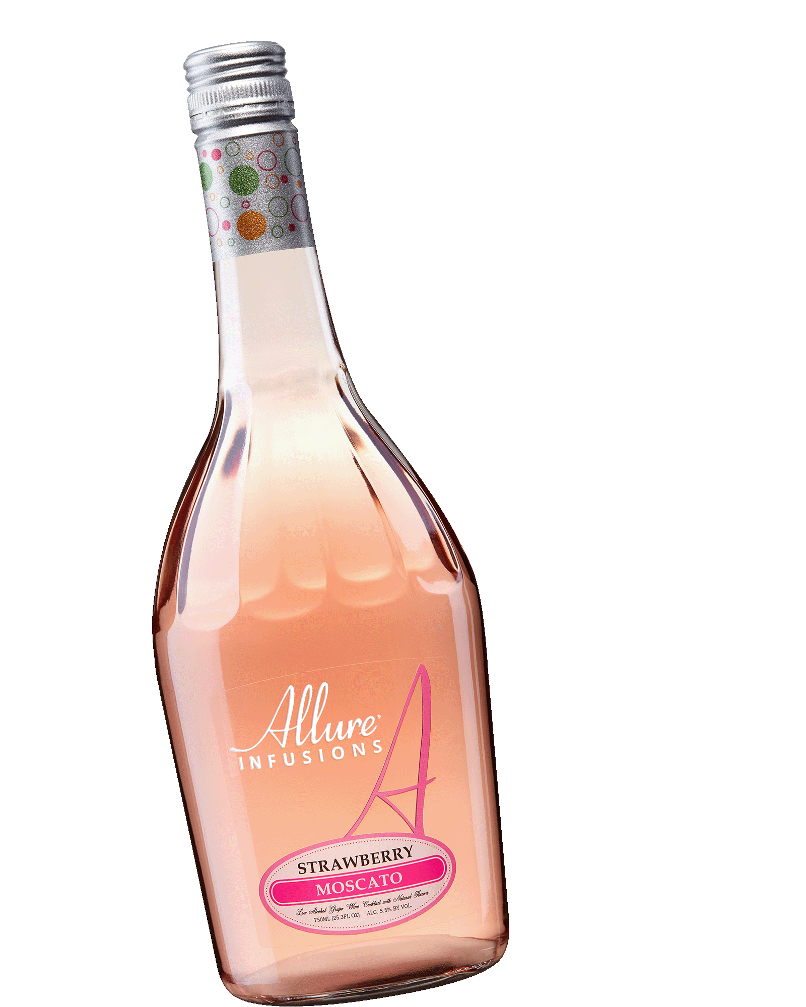 Bottle shot of Allure Infusions Strawberry