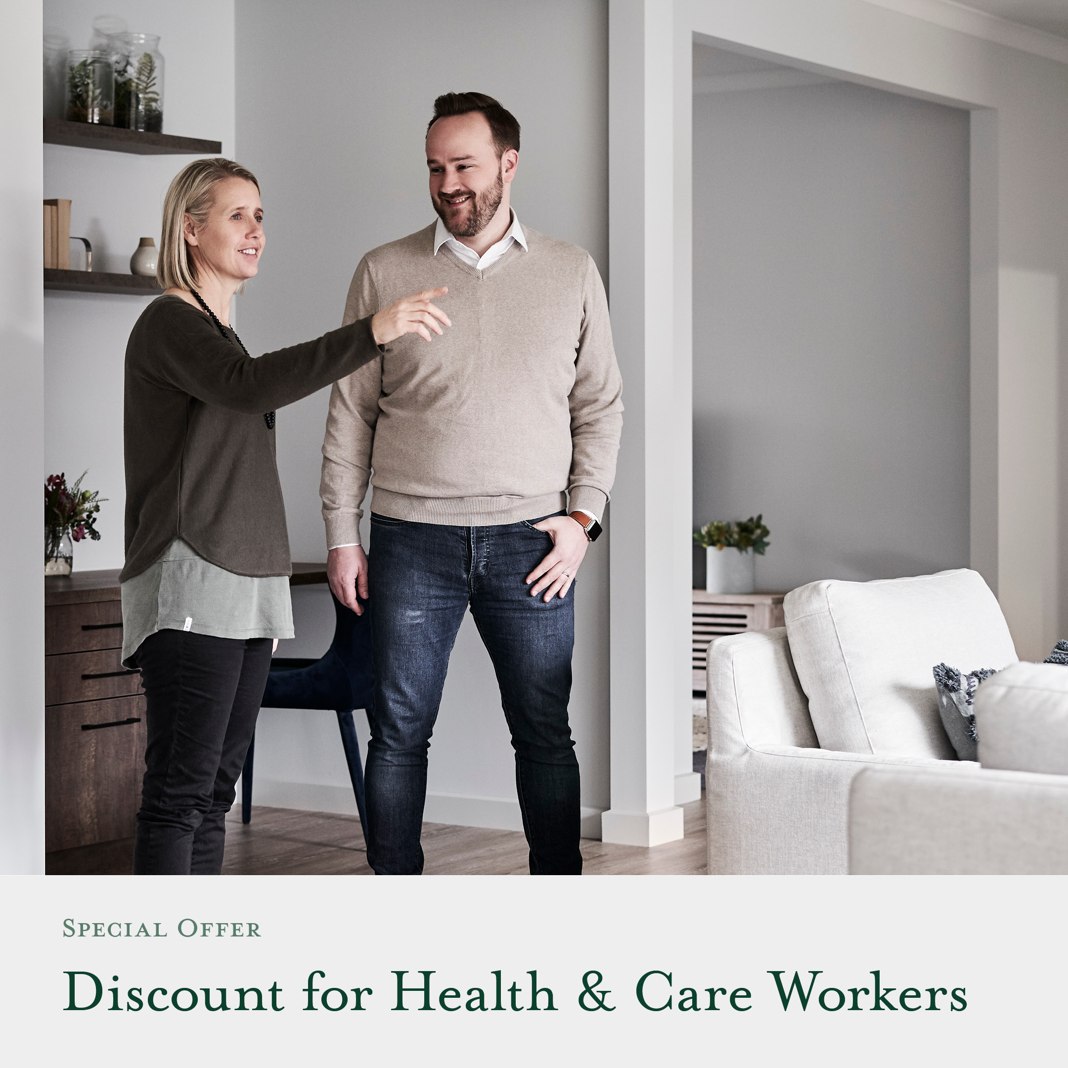 $500 Discount for Health and Care Workers